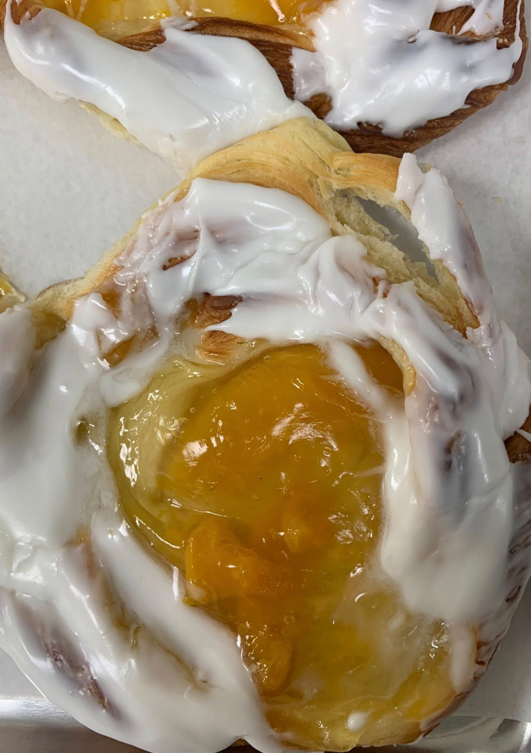 Peach Danish Roll Peach Danish Roll