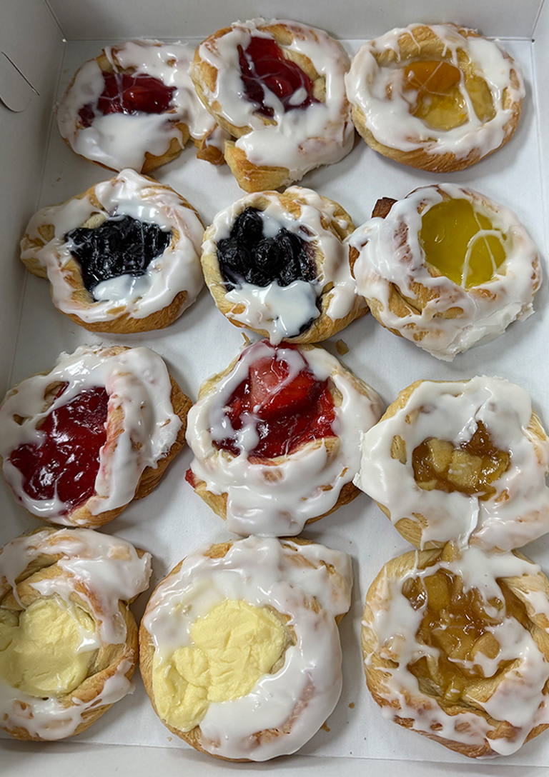 12 Mini Assorted Danishes
